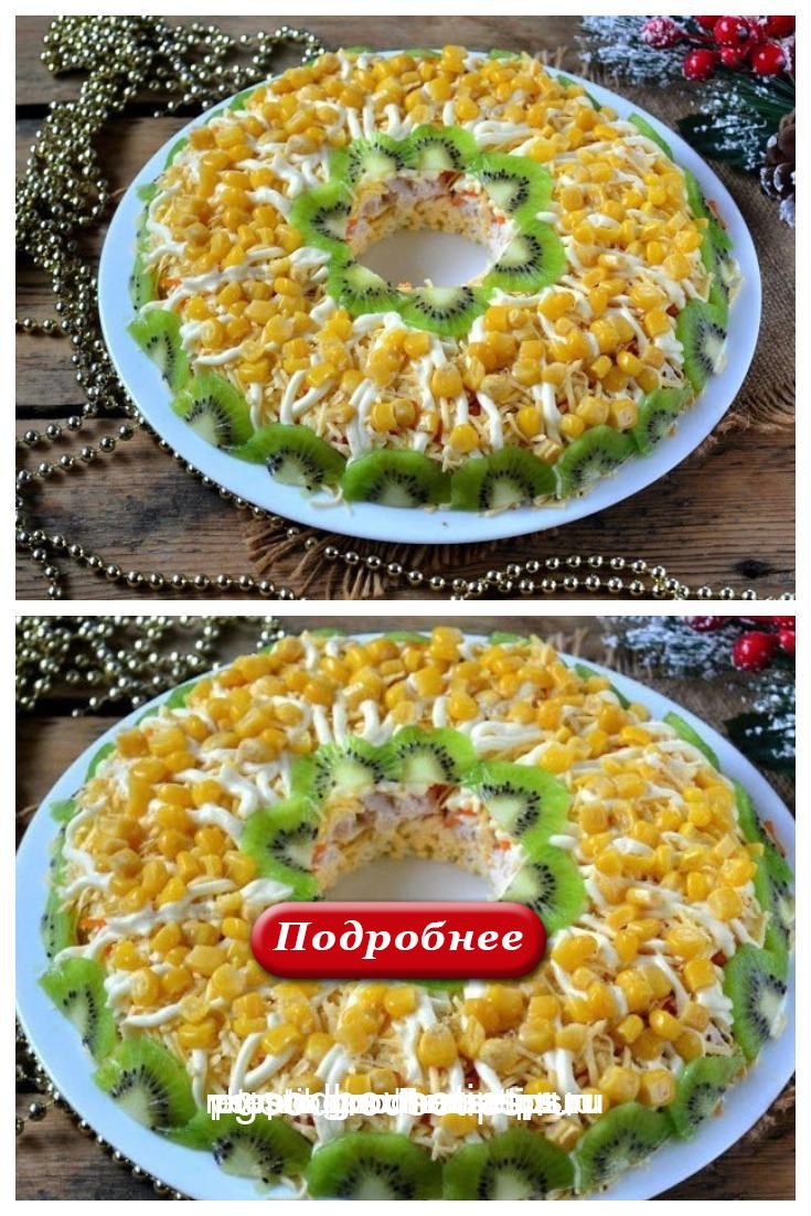 Куриный салатик
