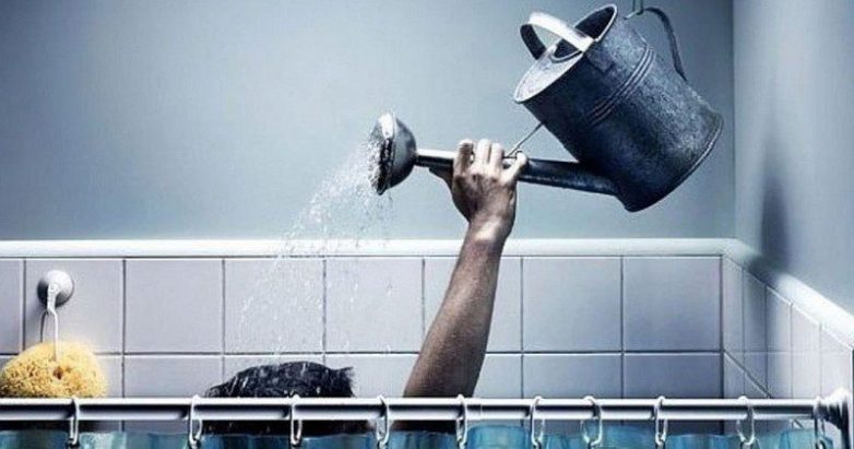 Если отключили горячую воду