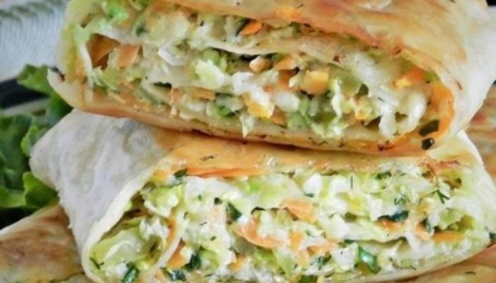 ХРУСТЯЩАЯ ЗАКУСКА ИЗ ЛАВАША С ОВОЩНОЙ НАЧИНКОЙ. ХРУСТЯЩАЯ ЗАКУСКА ИЗ ЛАВАША С ОВОЩНОЙ НАЧИНКОЙ.