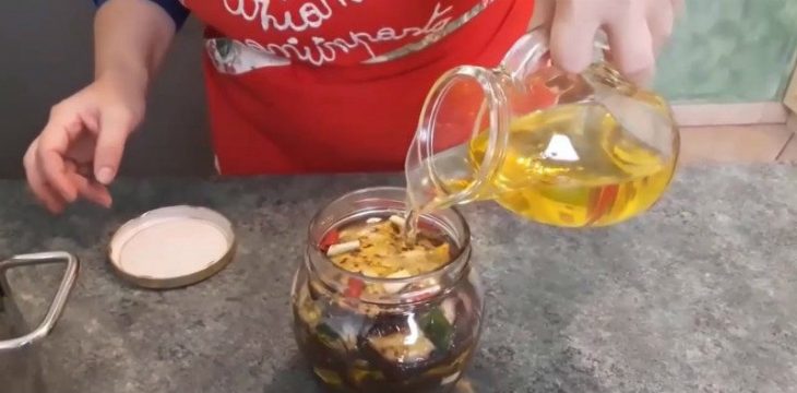 Баклажаны на гриле в масле — как приготовить и как сохранить на зиму