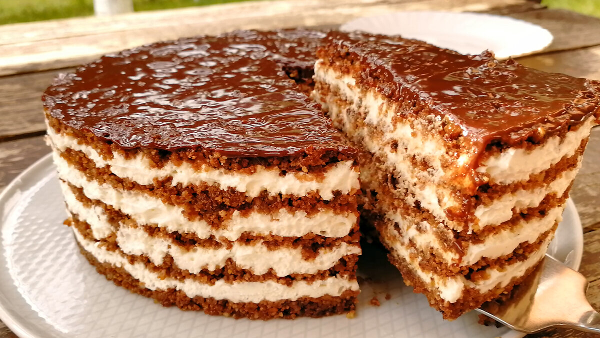 Торт без выпечки — вкусный рецепт